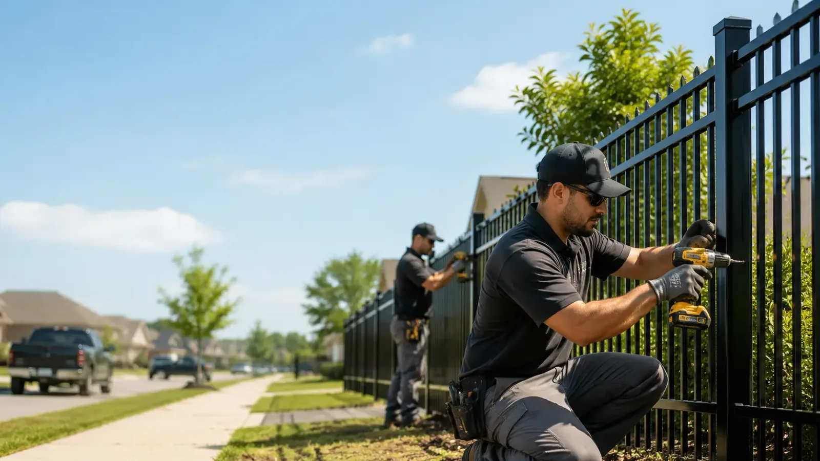 Metal Fence Installation in Warren, OH
